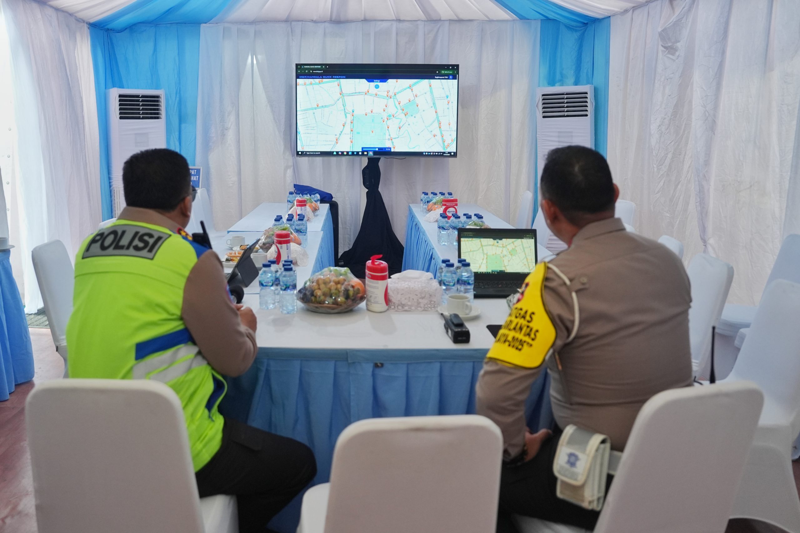 Pantau Pengamanan HUT ke‑80 RI, Kakorlantas Polri Pastikan Lalu Lintas Lancar