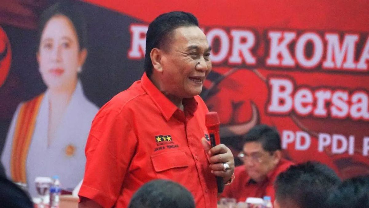 Alasan Bambang Pacul Dicopot dari Ketua PDIP Jateng, Digantikan FX Rudy karena Aturan Anti-Rangkap Jabatan